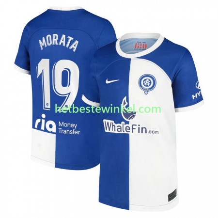 Atlético Madrid Morata 19 Voetbalshirts 120 Jubileum Thuis 2022-23